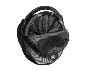 SCICON Bolsa de Doble Rueda, Acolchada Negra, 73 x 82 x 10 cm/66 cm | Bolsa acolchada de doble rueda