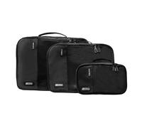 Scicon Sports Travel Packing Cubes Set (Black)