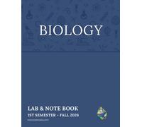 Science-2-U 9th-10th Grade Biology Lab Book: 1st Semester