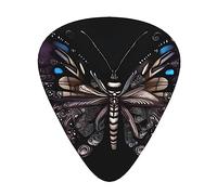 Science Butterflyguitar - Juego de 12 púas de 3 grosores para guitarra acústica, bajo, guitarra eléctrica y mucho más.