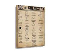 Science Classroom Poster - Chemistry Basics & Laboratory Equipment, Educational Wall Art for High School or College Dorm(Unframed,08X12inch(20X30cm))