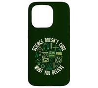 Science DoDon't Care What You Believe Diseño Envejecido Carcasa para iPhone 15 Pro