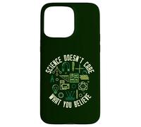 Science DoDon't Care What You Believe Diseño Envejecido Carcasa para iPhone 15 Pro MAX