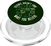Science DoDon't Care What You Believe Diseño Envejecido PopSockets PopGrip para MagSafe