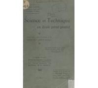 Science Et Technique En Droit Privé Positif (ebook)