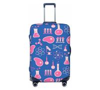 Science Experiment - Fundas protectoras elásticas para equipaje de viaje, de 45,7 a 81,3 cm, Negro, L