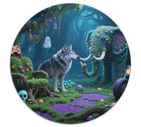 Science Fiction 1000 Pieces Jigsaw Puzzles For Adults Educational Games Stress Relieving Entertainment Cultivate The Spirit of Teamwork for Men, Women, Elders, Seniors 1000pcs (67.5x67.5cm)