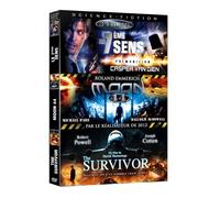 Science-fiction - Coffret 3 films : Prémonition + Moon 44 + Le survivant d'un monde parallèle [Francia] [DVD]