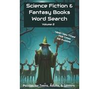 Science Fiction & Fantasy Books Word Search: Volume 2: 50 All-New Puzzles Featuring 750 Sci-Fi & Fantasy Titles | 400+ New Titles Added | Brain Games ... Teens & Seniors | 6x9 inches, 100 Pages