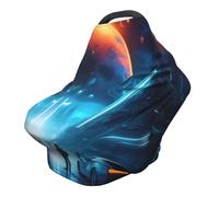 Science Fiction Future - Funda versátil para silla de paseo con impresión completa, especialmente diseñada para tu bebé