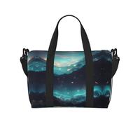 Science Fiction Stars - Bolso bandolera de mano para mujer, bolso de mano informal con cremallera, adecuado para el trabajo, viajes, fitness, viajes