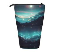 Science Fiction Stars - Estuche extensible para lápices, tela Oxford multidiseño, altura ajustable, bolsa de cosméticos multiusos