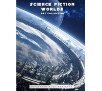 Science Fiction Worlds Art Collection: Hardcover Coffee Table Book | Full 2-Page Beautiful Color Pictures