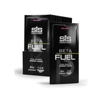 Science in Sport Beta Fuel 80 Bebida Energética en Polvo 15 x 82g Baya Roja - Polvo isotónico para bebidas con 80g de carbohidratos, fuente ideal de energía para atletas de resistencia.