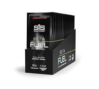 Science in Sport Beta Fuel 80 Bebida Energética en Polvo 15 x 82g Fresa Lima - Polvo isotónico para bebidas con 80g de carbohidratos, fuente ideal de energía para atletas de resistencia.