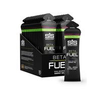 Science in Sport BETA Fuel + Gel Energético con Electrolitos - Frambuesa & Limón | 40 g de carbohidratos de doble fuente con 200 mg de sodio - ideal para la resistencia y la hidratación (Pack de 30)