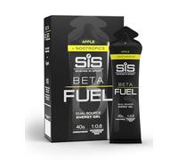 Science in Sport BETA Fuel + Nootropics Gel 6x60ml Manzana - Gel energético rico en carbohidratos con 40g de hidratos de carbono, Energy gel para deportes de resistencia