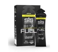 Science in Sport BETA Fuel + Nootropics Gel 6x60ml Manzana - Gel energético rico en carbohidratos con 40g de hidratos de carbono, Energy gel para deportes de resistencia