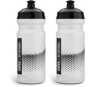 Science in Sport Botella deportiva 600ml - Con práctico sistema Easy Mix, Bidón para ciclismo, fitness, senderismo y trabajo, Apto para lavavajillas, Transparente (Paquete de 2)