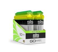 Science in Sport GO Gel Energético + Gel de Electrolitos 30 x 60ml Limón Menta Vegano - Ideal para la entrega de energía y el equilibrio de electrolitos.