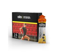 Science in Sport GO Gel Energético Isotónico, Naranja, 15 x 60ml | Gel Isotónico de Carbohidratos de Acción Rápida, 22 g de Energía por Sobre, No Necesita Agua