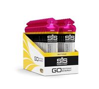 Science in Sport GO Isotonic Energy Gel 30x60ml Cereza, Vegano - Formulación isotónica con 22g de carbohidratos, Alternativa ideal a las bebidas isotónicas