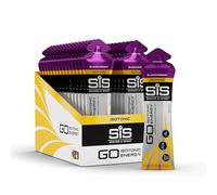 Science in Sport GO Isotonic Energy Gel 30x60ml Grosella negra, Vegano - Formulación isotónica con 22g de carbohidratos, Buen aporte de energía, Alternativa ideal a las bebidas isotónicas