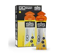 Science in Sport GO Isotonic Energy Gel 6x60ml Naranja, Vegano - Formulación isotónica con 22g de carbohidratos, Alternativa ideal a las bebidas isotónicas