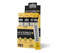 Science in Sport Hydro+ Bebida Electrolítica, Limón, 20 Sobres | 5 Electrolitos y Vitaminas C, B6 y B12, Hidratación Deportiva Fórmula Vegana