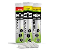 Science in Sport HYDRO comprimidos 3x20 uds. 3 sabores - Comprimidos de electrolitos, Veganos, Comprimidos efervescentes para promover la hidratación (El embalaje puede variar)