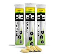 Science in Sport Hydro Electrolitos, Limón, 3 x 20 Comprimidos | 4 Electrolitos y Vitaminas B, Hidratación Sin Azúcar, Fórmula Vegana