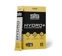 Science in Sport HYDRO+ Electrolyte Drink Mix 6x4,1g Limón - Electrolitos en polvo veganos, Bebida deportiva en polvo con vitamina C y 5 electrolitos importantes