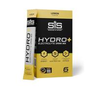 Science in Sport HYDRO+ Electrolyte Drink Mix 6x4,1g Limón - Electrolitos en polvo veganos, Bebida deportiva en polvo con vitamina C y 5 electrolitos importantes