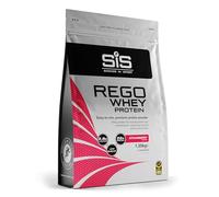 Science in Sport Rego Whey Protein 1,35kg Fresa - Bebida regeneradora en polvo con carbohidratos, proteínas, electrolitos, vitaminas y minerales, Ayuda a entrenar eficazmente, 100% whey