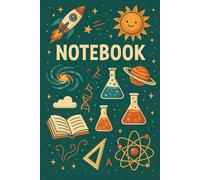 Science Notebook for Kids - Fun Space and Chemistry Themed Composition Notebook | Grid Paper for School and Experiments