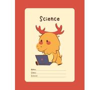 Science Notebook for Kids - Wide Ruled - 8.5 x 11 Inches - Clever Critters Series: With Cute Animal Cover | 54 Pages | Your Science Adventure Starts Here