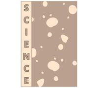 Science Notebook - Minimalist 6x9 Composition Book for School | Lined Journal for Science Class Bullet Points: