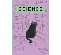 Science Notes School Grid Notebook Cat: Grid Notebook for School, University, Education