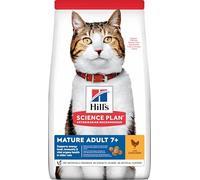 Science Plan: Croquetas Para Gato De Pollo Anciano Ciencia Plan Maduro Adulto: 3kg