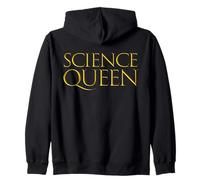 Science Queen Science - Regalo académico para Mujeres científicas Sudadera con Capucha