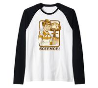 Science Sarcastic Retro Vintage Funny Adult Humor Camiseta Manga Raglan