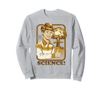 Science Sarcastic Retro Vintage Funny Adult Humor Sudadera