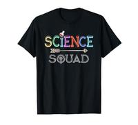 Science Squad Maestro Estudiante Ingeniero de Tecnología Equipo de Matemáticas Camiseta gráfica económica