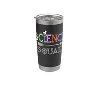 SCIENCE SQUAD Maestro Estudiante Ingeniero de Tecnología Equipo de Matemáticas Vaso térmico de acero inoxidable de doble pared