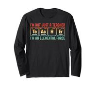 Science Teacher Back to School Classroom Manga Larga