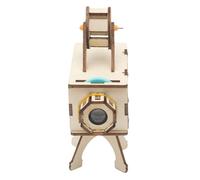 Science Toys, Wooden Projector, Educational Hands-On Learning Kit, 3.46x1.97x5.51 Inches, Ideal for Boys Ages 7-14, School Projects, Classroom Use, Home Education