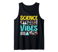 Science Vibes Cool Científico Biología Profesor de Química Camiseta sin Mangas