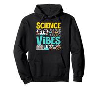 Science Vibes Cool Científico Biología Profesor de Química Sudadera con Capucha