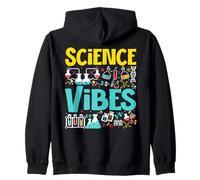 Science Vibes Cool Científico Biología Profesor de Química Sudadera con Capucha