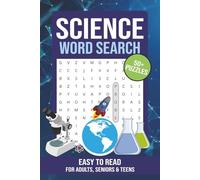Science Word Search: Fun and Educational Puzzles Featuring Biology, Chemistry, Space, and More | 6x9 inches, 110 pages | 50+ Puzzles ... Gift Idea for Vacations, Holidays, and Birthdays